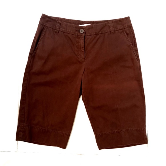 CAbi Pants - CAbi (484) bark brown Bermuda shorts